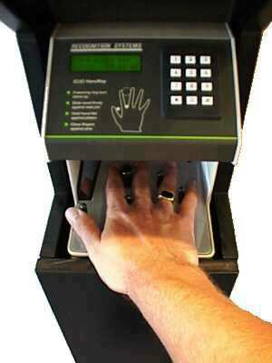 a hand key machine