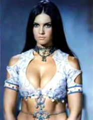 Caroline Munro as Margiana of the Eye in Hand